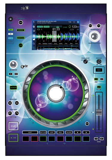 Denon DJ SC 5000 Skin Bubble Space